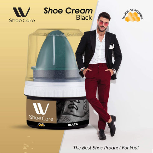 Shoe Cream Black | 1.69 fl oz | WBM SHOE CARE